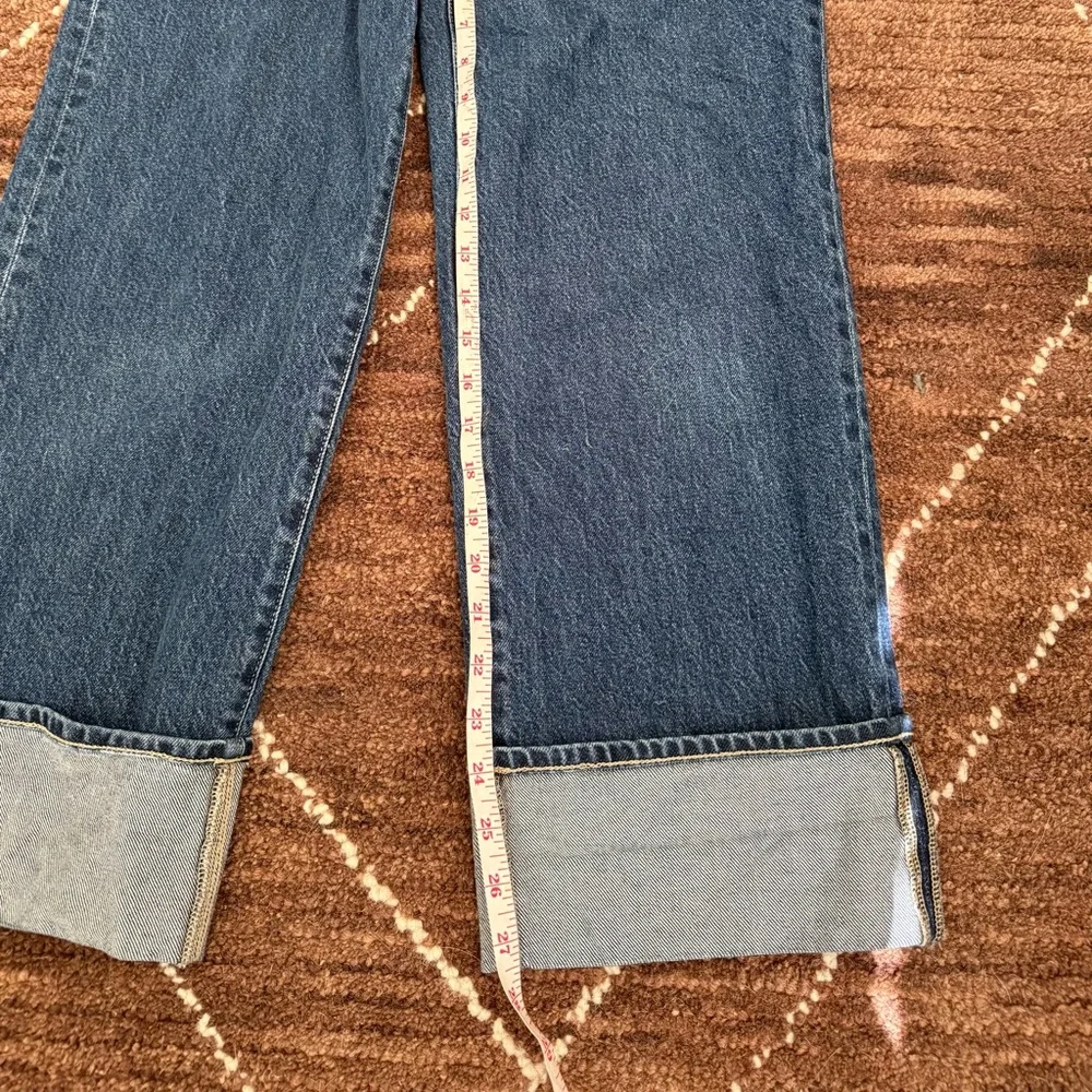 Express High Rise Cropped Denim Jeans - Picture 4 of 4